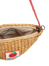 Bobo Choses | BC Tomato Patch raffia hand bag