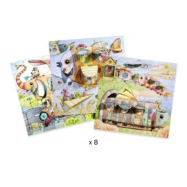 Djeco kleurplaten Malo's Reis DJ09684 | 5-8 jaar
