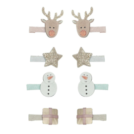 Mimi & Lula | Kerst Reindeer mini clips  B6