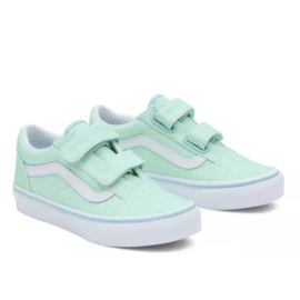 Vans | Kids UY Old Skool V | Glitter Light Blue