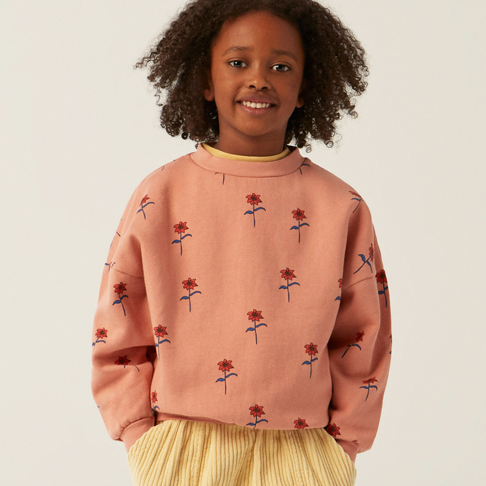 The Campamento Pink Flowers sweatshirt