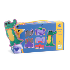 Djeco  Trio Puzzels Savanne | 3+