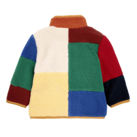 Bobo Choses | Color Block sheepskin jacket | Winterjas