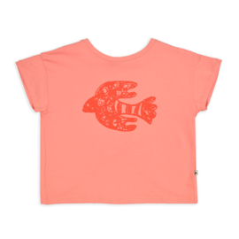 Ammehoela Fem top  - Peach-Amber