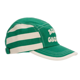 Bobo Choses Green Stripes cap