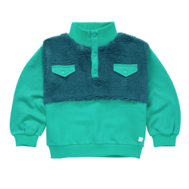 Sproet & Sprout Anorak Sweatshirt Colour Block