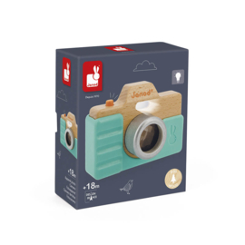 Janod Houten speelgoed Camera | 18m+