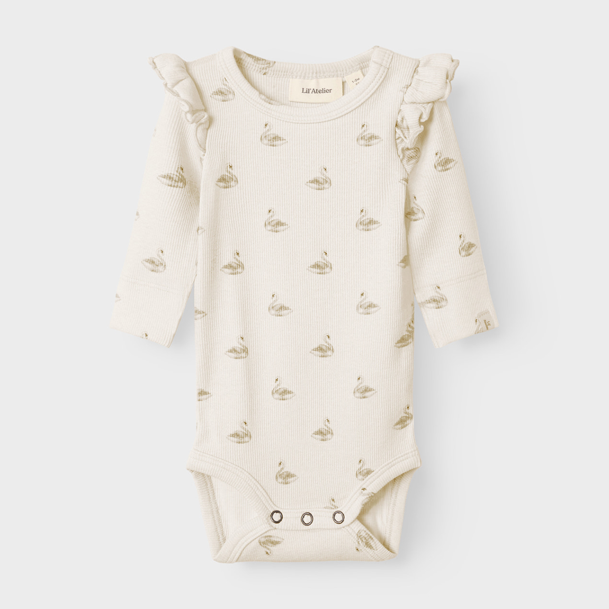 Lil Atelier newborn body Gavo Eko  -  AOP Swan