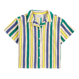 Bobo Choses Multicolor Striped terry shirt