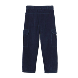Cozmo Cargo broek Salem -  Navy Denim Corduroy