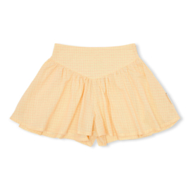 Petit Blush - Romantic Short - Check Butter Yellow