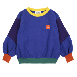 Bobo Choses | Funny Face patch raglan sweatshirt