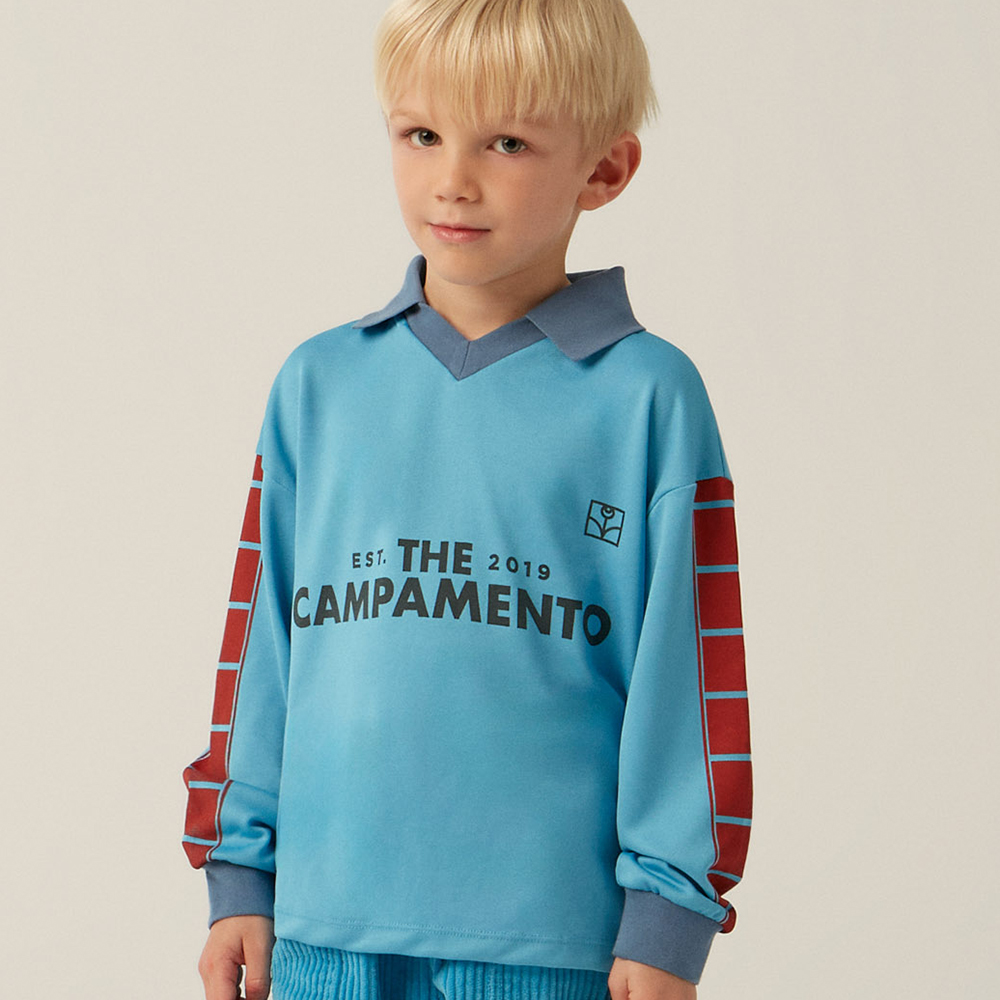 The Campamento Blue Polo