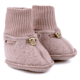 Mikk-line | Merinowollen babyslofjes | Twilight Mauve