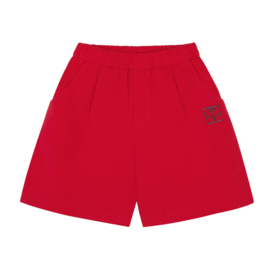 The Campamento | Red woven shorts