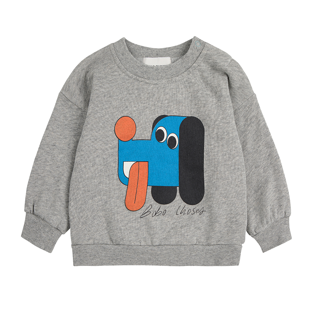 Bobo Choses Doggy Mate baby sweatshirt