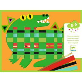 Djeco Papier Vlechten DJ0008 | 3-6 jaar