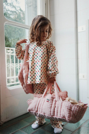 Konges Slojd | Poppen draagmand Pink Check