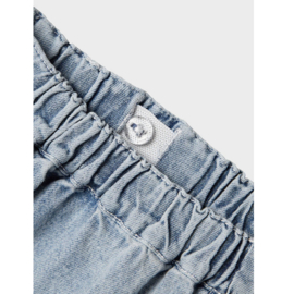 Lil Atelier Funda denim newborn broekje