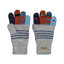 Barts | Puppeteer Gloves |  Heather Grey