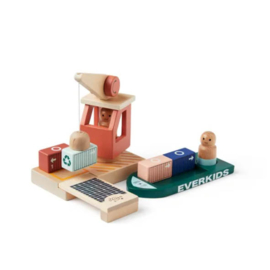 Kids Concept | Houten Speelgoed Container Haven
