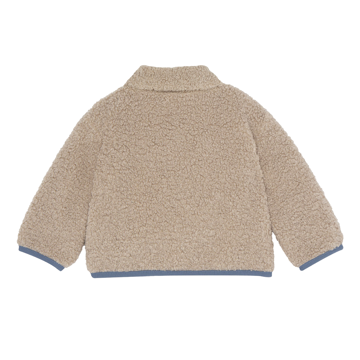 The Campamento Ecru Teddy baby jacket