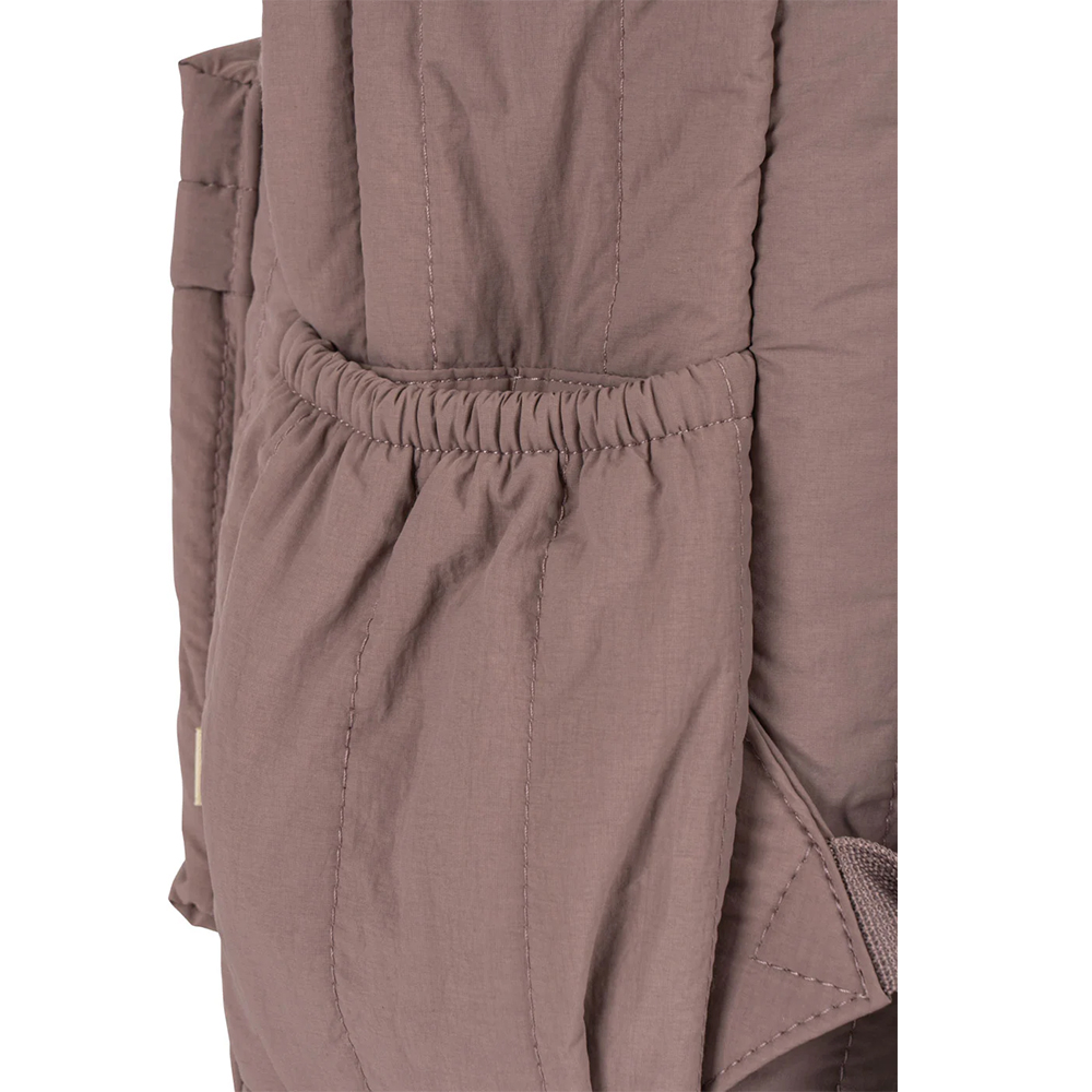 Konges Slojd Juno quilted backpack  -  Twilight Mauve