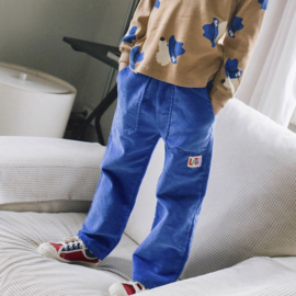 Lotiekids Corduroy broek -  Ink Blue