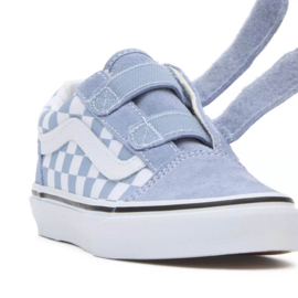 Vans | Kids UY Old Skool V | CTHR Checkerboard Dusty Blue