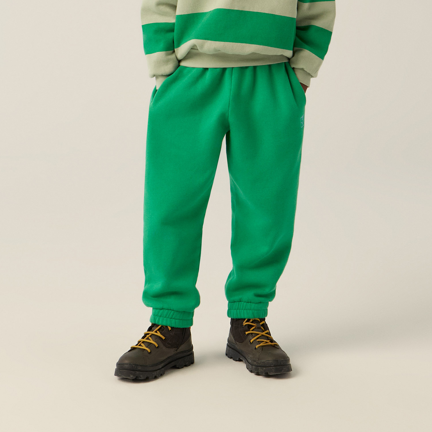 The Campamento Green Washed Jogger