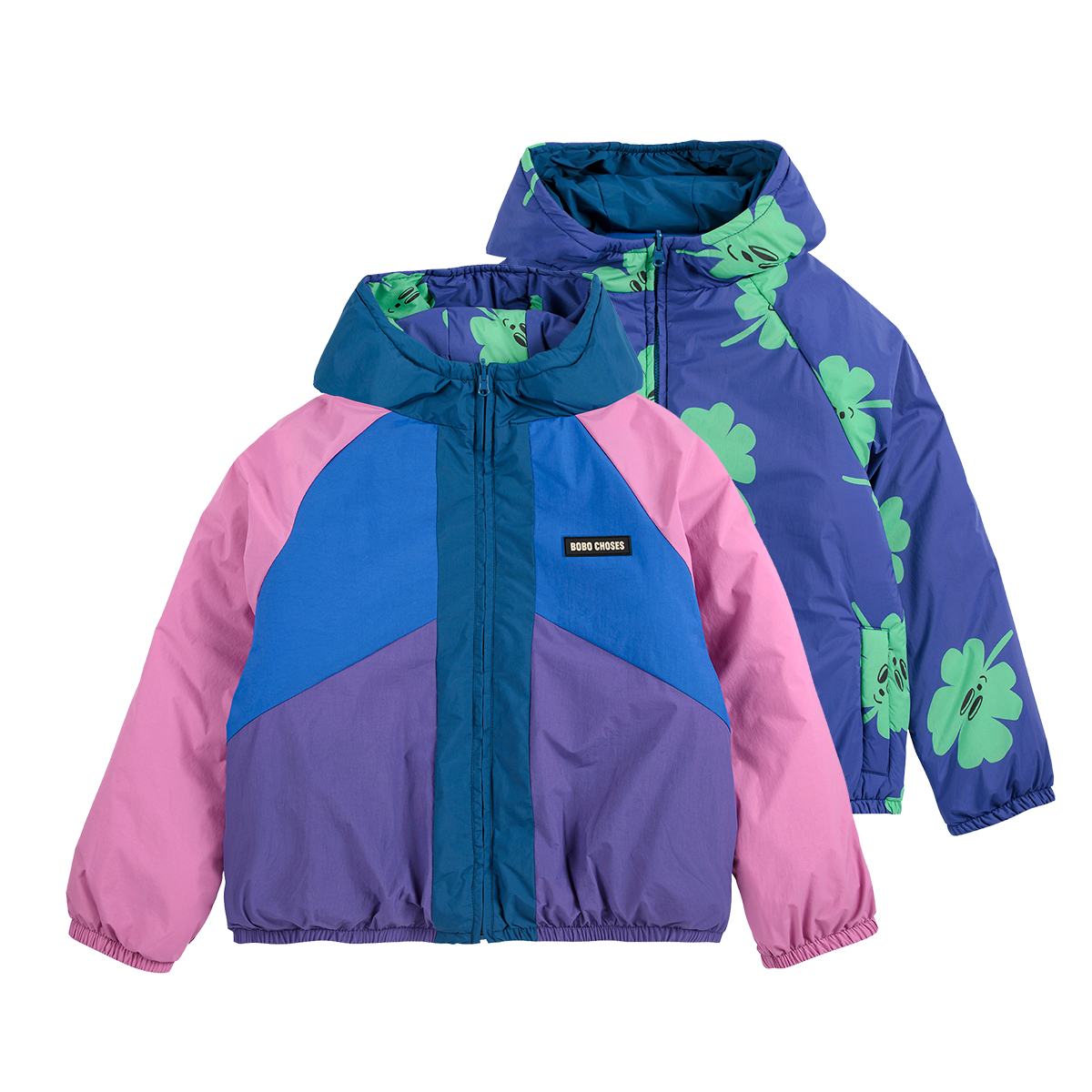 Bobo Choses Lucky Clover Reversible Winterjas