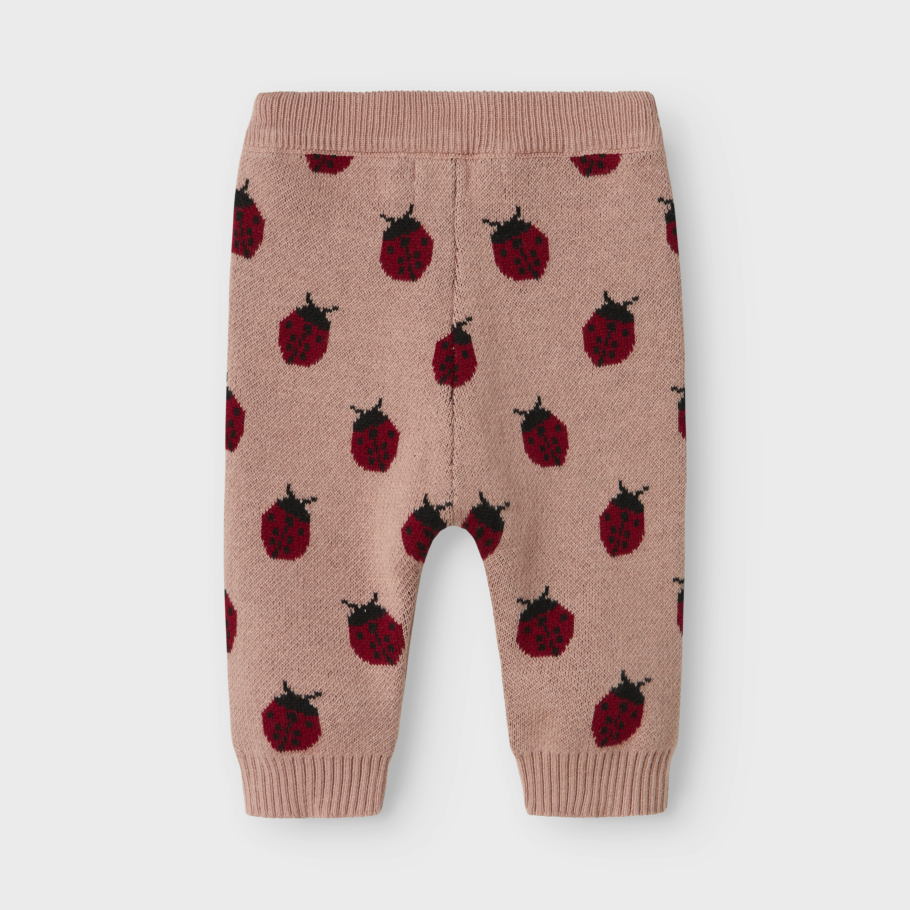 Lil Atelier newborn jacquard broekje Lulio  -  Misty Rose