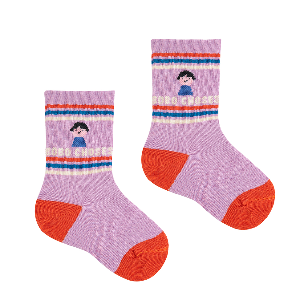 Bobo Choses Game Pawns short baby socks