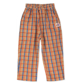 Lotiekids  Geruite Corduroy Broek  -  Toasted