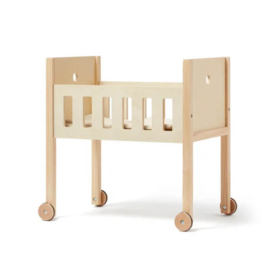 Kids Concept | Houten Poppenbed met beddengoed