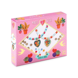 Djeco You & Me armbandjes met harten maken | 6+