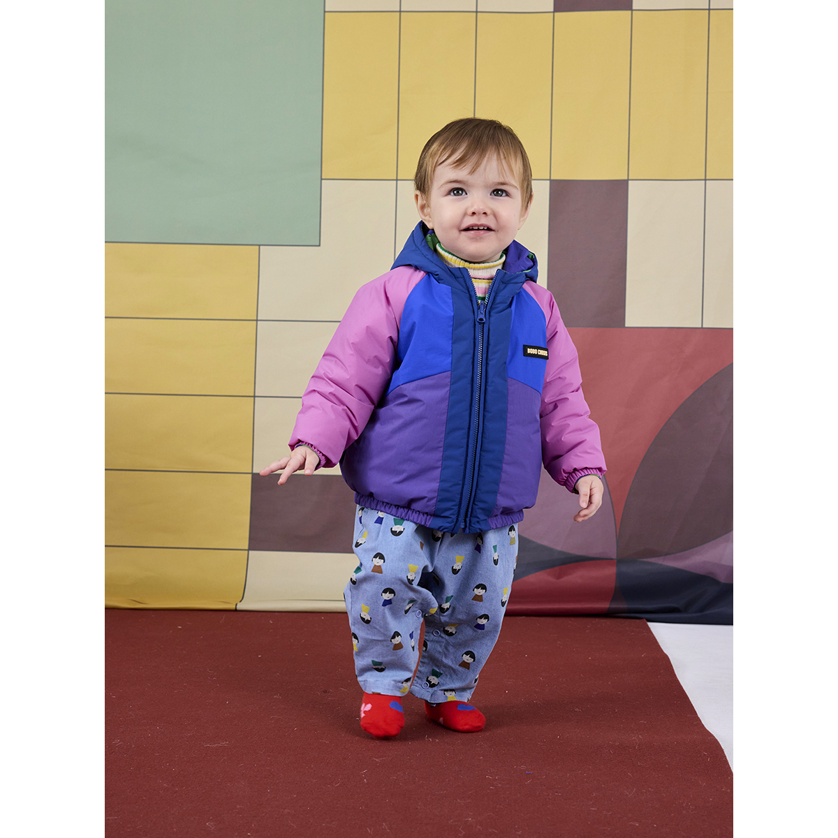 Bobo Choses Baby  -  Lucky Clover Reversible Winterjas