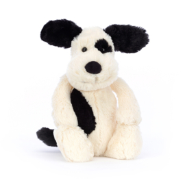 Jellycat | Bashful Black & Cream Puppy Original | 0m+