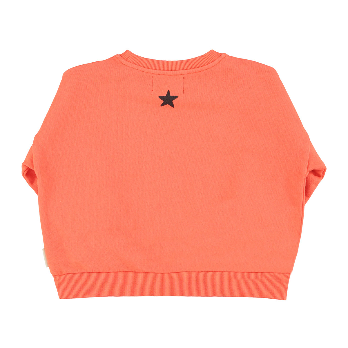 Piupiuchick Oranje sweater met Music print