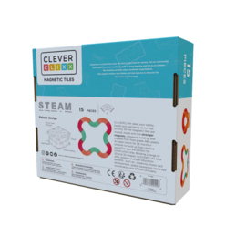 Cleverclixx | Race Track Add-On Curves Intense | 15 delen