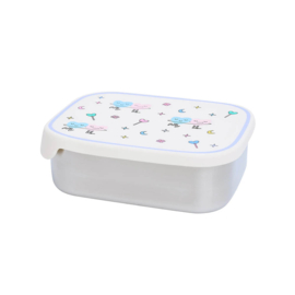 The Cotton Cloud RVS lunchbox Dancing Hearts