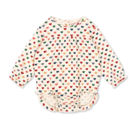 Konges Slojd blouse body Chleo Coeur Coloré