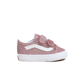 Vans Kids kindersneakers TD Old Skool V - Glitter Rose Gold