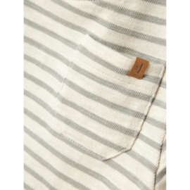 Lil Atelier Denji loose top - Forest Fog