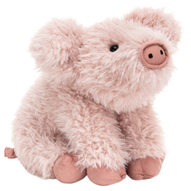 Jellycat | Knuffel Curvie Pig | Varkentje | 0m+