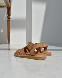 Du Loua | Du Alfie leather sandal | Nude