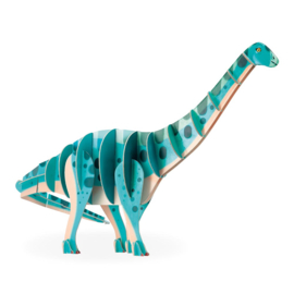 Janod Houten 3D Puzzel Dino Diplodocus | 5+