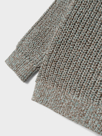 Lil atelier | Noro gebreide trui Sky Gray