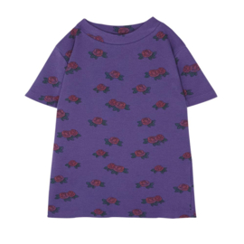 The Campamento | Flowers allover rib T-shirt
