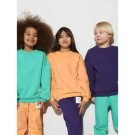 Mainio | Superpower Sweatshirt Papaya GOTS Organic